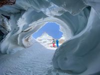 Gletscherloch Zermatt